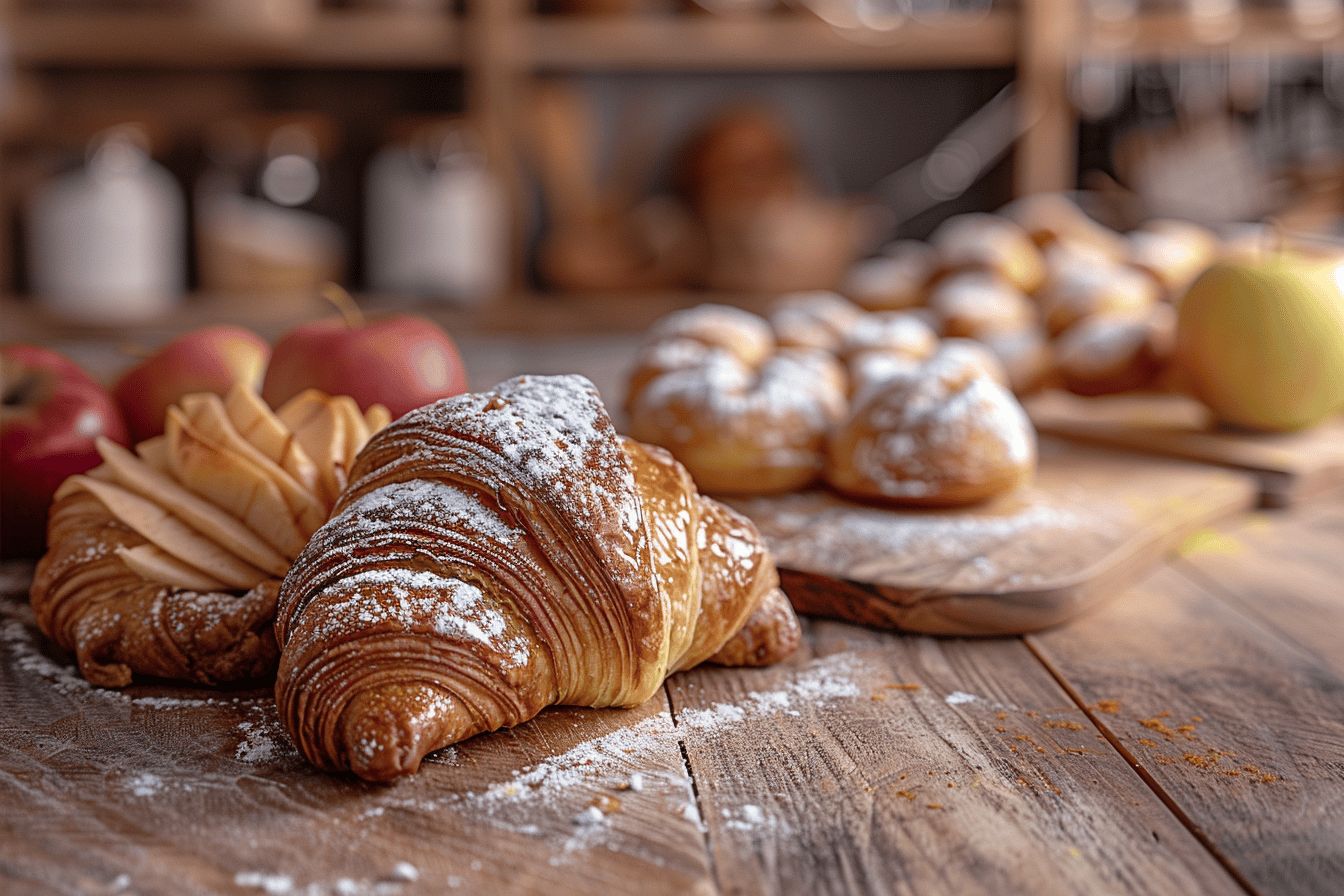 Vaste choix de délicieuses viennoiseries maison  
Variété de recettes simples pour régaler vos proches